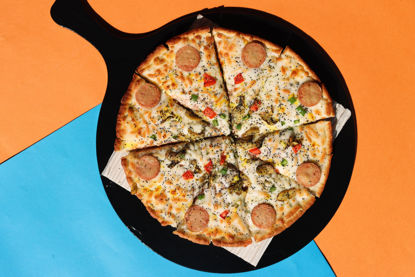 تصویر  پیتزا مخلوط