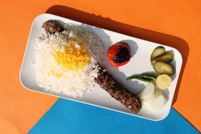 تصویر  چلو کباب اورفا