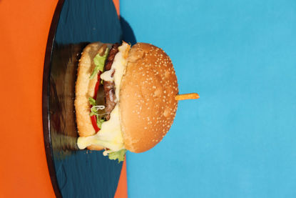 تصویر  چیزبرگر گریلی