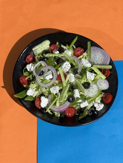 تصویر  سالاد یونانی