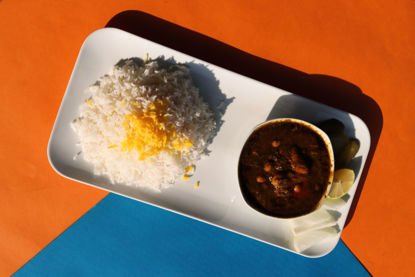 تصویر  قورمه سبزی