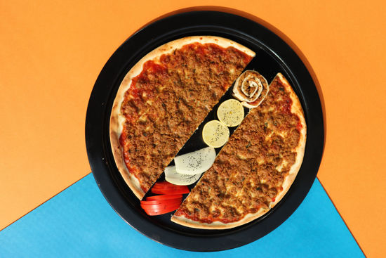 تصویر  لاهماجون  ساده