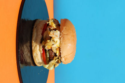 تصویر  ماشروم برگر گریلی