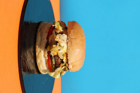 تصویر  ماشروم برگر گریلی